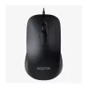 APPROX Egér - optikai, vezetékes,1000 DPI, Fekete