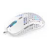 Endorfy Egér - LIX Plus Onyx (Honeycomb, 19 000 DPI, ARGB, PixArt chip, optikai, 1,8m, fehér)