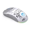 Endorfy Wireless Egér - LIV Onyx White (Honeycomb, 26 000 DPI, ARGB, PixArt PAW3311, optikai, fehér)