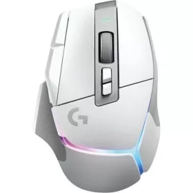   Logitech Egér - G502 X Plus Lightspeed (Vezeték nélküli, Gaming, Optikai, USB, 10 gombos, 25600 DPI, fehér)