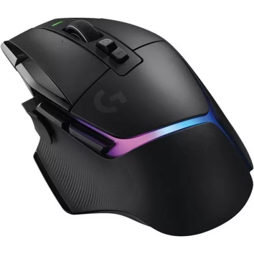 Logitech Egér - G502 X Plus Lightspeed (Vezeték nélküli, Gaming, Optikai, USB, 10 gombos, 25600 DPI, fekete)
