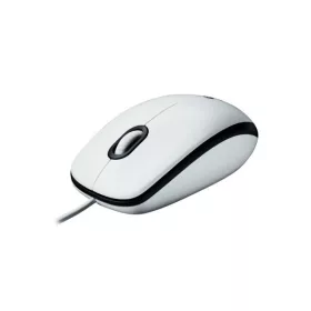   Logitech Egér - M100 (Vezetékes Optikai, USB, 1000 DPI, Fehér)
