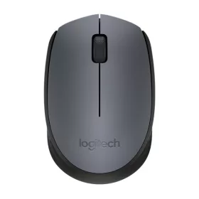   Logitech Egér - M170 (Vezeték nélküli, 3 gomb, 2,4 GHz, fekete)