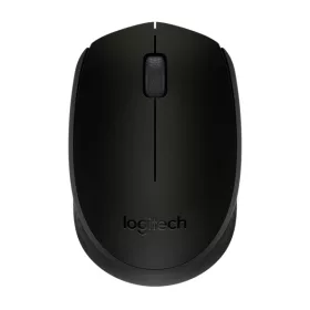   Logitech Egér - M171 (Vezeték nélküli, Optikai, 3 gomb, 2,4 GHz, fekete-szürke)