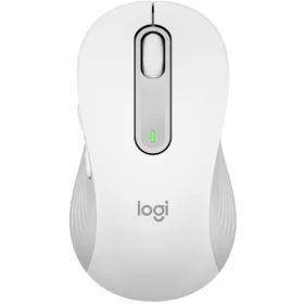   Logitech Egér - M650 Közepes (Vezeték nélküli, Bluetooth, Optikai, 2000 DPI, fehér)
