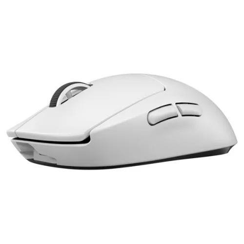 Logitech egér -  Pro X Superlight (Vezeték nélküli, Optikai, Gaming, USB, 5 gombos, 25600 DPI, fehér)