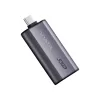 ADATA Külső SSD 500GB - SC750 (USB 3.2 Gen.2, R/W: 1050/1000 MB/s, USB Stick, ezüst)