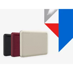   Toshiba Külső HDD 2.5" - 2TB Canvio Advance White (USB3.0, fehér)