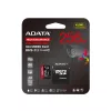 ADATA MicroSD kártya - 256GB microSDXC UHS-I U3 Class10 A2 V30S HIGH (R/W: 100/85 MB/s, 24/7 rögzítés) + adapter