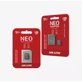   Hikvision HIKSEMI MicroSD kártya - NEO 32GB microSDHC™, Class 10 and UHS-I, TLC  + Adapter