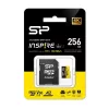 Silicon Power MicroSD kártya - 256GB microSDXC UHS-I U3, 3D TLC NAND (170/150 MB/s A2/V30) DDR200 transfer rate