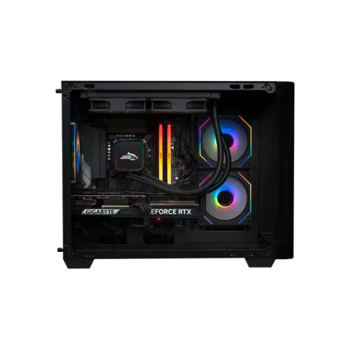SHARK GAMING PC - RGBeast Mini R500 (Wave mini, R5-7600X, RX9060XT 16G , 1TB NVMe , 16GB  , watercooler, Windows 11 h)