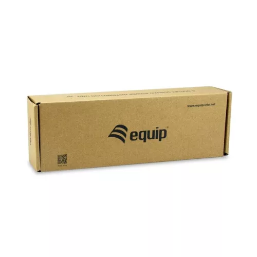 Equip Hálózati Elosztó - 333299 (Schuko, 3 Schuko, Rack 10", 1,8m kábel, fekete)