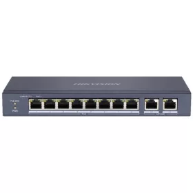   Hikvision Switch PoE - DS-3E0310P-E/M (8 port 100Mbps, 60W, 2xRJ45 1000Mbps)