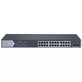   Hikvision Switch PoE - DS-3E1526P-SI (24 port 1000Mbps, 370W, 2xSFP 1000Mbps)