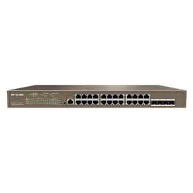   IP-COM Switch Vezérelhető PoE - G5328P-24-410W (L3; 24x1Gbps + 4xSFP port; 24 af/at PoE+ port; 370W; rack-mount)