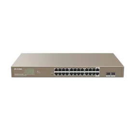   IP-COM Switch Vezérelhető PoE - G3326P-24-410W (24x1Gbps; 2x SFP; 24 af/at PoE+ port; 370W, Rackbe szerelhető)