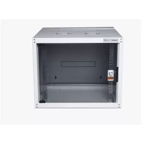   Legrand Rackszekrény - 19" fali kivitel (7U, 405x600x600, szürke,egyrekeszes, üvegajtós, készre szerelt, max.65 kg)