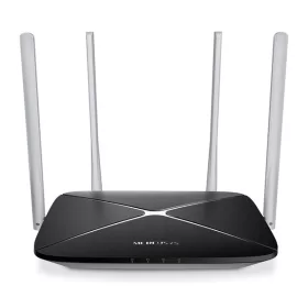   Mercusys Router WiFi AC1200 - AC12 (400Mbps 2,4GHz + 867Mbps 5GHz; 4port 100Mbps, WPA2)