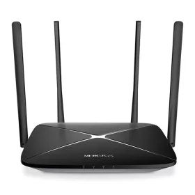   Mercusys Router WiFi AC1300 - AC12G (400Mbps 2,4GHz + 867Mbps 5GHz; 4port 1Gbps, WPA3)