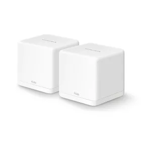   Mercusys Mesh WiFi AC1300 - Halo H30G (3 pack; 400Mbps 2,4GHz + 867Mbps 5GHz; 2x 1Gbps; WPA2)