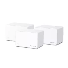   Mercusys Mesh WiFi AX3000 - Halo H80X (3 pack; 574Mbps 2,4GHz + 2402Mbps 5GHz; 3x 1Gbps; WPA3)