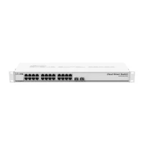   Mikrotik Switch Smart - CSS326-24G-2S+RM (24port 1Gbps + 2port SFP+; 1U rackmount)