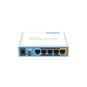   Mikrotik Router WiFi N - hAP / RB951UI-2ND (300Mbps@2,4GHz; 5port 1Gbps; USB; passzív PoE)
