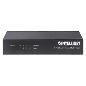   Manhattan Switch PoE - 5 port, 4db 1Gbps PoE+ + 1db 1Gbps, 802.3at/af, 60W