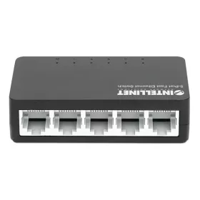  Manhattan Switch - 5 port, 100Mbps, műanyag, IEEE 802.3az, Fekete