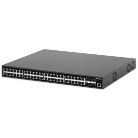   Manhattan Switch Menedzselhető PoE - 54 port, 48db 1Gbps PoE+ + 6db SFP+ Uplinks, 450W, Layer 2+/Layer 3 Lite