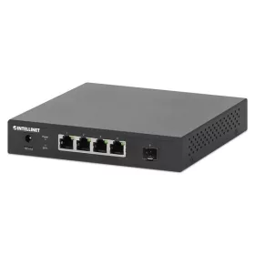   Manhattan Switch - 5 port, 4 db 2.5Gbps+ 1db SFP+ (10/100/1000/2500 Mbps RJ45 Ports, 10G SFP+) Fekete