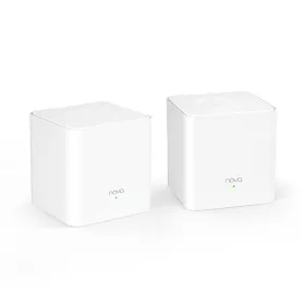   Tenda Mesh WiFi AC1200 - Nova MW3 (2pack; 300Mbps 2,4GHz + 867Mbps 5GHz; 2port 100Mbps; 2x3dBi)