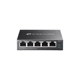   TP-Link Switch Menedzselhető PoE - ES205GP (Omada; 5x 1Gbps; 4x af/at PoE+ port; 65W)