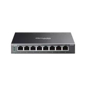   TP-Link Switch Menedzselhető PoE - ES208GP (Omada; 8x 1Gbps; 8x af/at PoE+ port; 64W)