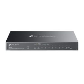   TP-Link Switch Menedzselhető PoE - ES210GMP (Omada; 9x 1Gbps + 1x 1Gbps combo port; 8x af/at PoE+ port; 123W)