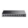 TP-Link Switch Menedzselhető PoE - ES210GP (Omada; 9x 1Gbps; 8x af/at PoE+ port; 1x SFP/RJ45 combo port; 63W)