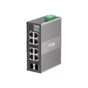   TP-Link Switch Industrial - IES208G (6x 1Gbps port; 1x Combo + 1x SFP port; DC 9.6-60V; DIN-sín)