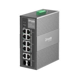   TP-Link Switch Industrial PoE - IES210GPP (8x 1Gbps bt/at/af PoE port; 2x SFP port; 240W; DC 12-57V; DIN-sín)