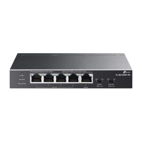   TP-Link Switch  PoE - TL-SG1005P-PD (5port 1Gbps; 1port PoE++ be és 4port PoE+ kimenet; max 66W)
