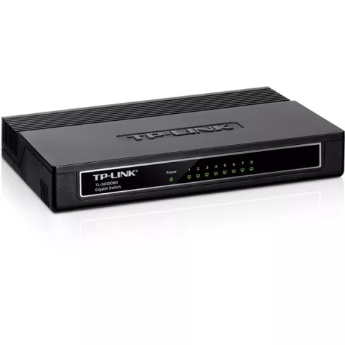 TP-Link Switch  - TL-SG1008D (8 port, 1000Mbps)