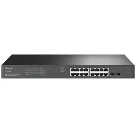   TP-Link Switch Smart - SG2218P JetStream™ (16port 1Gbps; 16× 802.3at/af PoE+ port; 150W; 2port SFP; IPv6; L2/L3/L4)