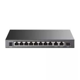   TP-Link Switch  PoE - TL-SL1311P (11port; 8x 100Mbps af/at PoE+ port; 2x 1Gbps port; 1x 1Gbps SFP; 65W)