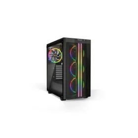   Be Quiet! Számítógépház - Pure Base 500 FX Black (ATX, RGB, edzett üveg oldallap, fekete)