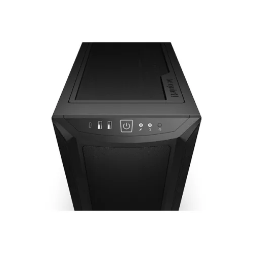 Be Quiet! Számítógépház - Shadow Base 800 Black (ATX, edzett üveg oldallap, fekete)
