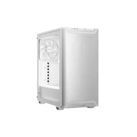   Be Quiet! Számítógépház - Pure Base 501 Airflow Window White (ATX, edzett üveg oldallap, fehér)