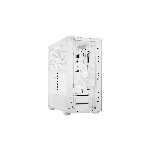 Be Quiet! Számítógépház - Pure Base 501 DX White (ATX, edzett üveg oldallap, fehér)