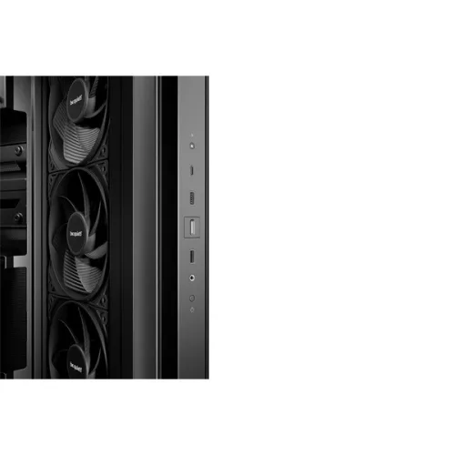 Be Quiet! Számítógépház - LIGHT BASE 500 Black (ATX, edzett üveg oldallap, fekete)