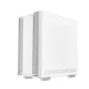 DeepCool Számítógépház - CC360 ARGB WH (fehér, ablakos, 3x12cm ventilátor, Mini-ITX / Micro-ATX, 1xUSB3.0, 1xUSB2.0)