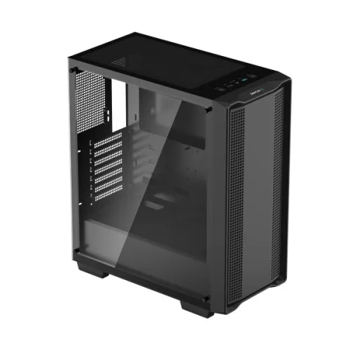 DeepCool Számítógépház - CC560 Limited (fekete, ablakos, venti nélkül, Mini-ITX / Micro-ATX / ATX, 1xUSB3.0, 1xUSB2.0)